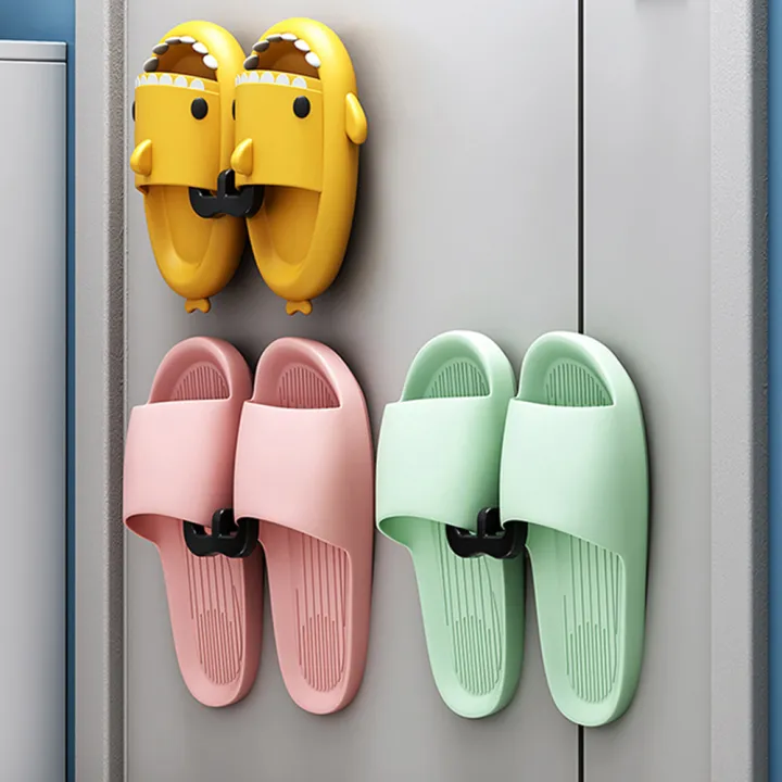 U-shaped%20Slipper%20Rack%20Wall%20Mounted%20Perforated%20Toilet%20Drainage%20Storage%20Rack%20Bathroom%20Wall%20Storage%20Sandal%20Rack%20Bathroom%20-%20Image%202