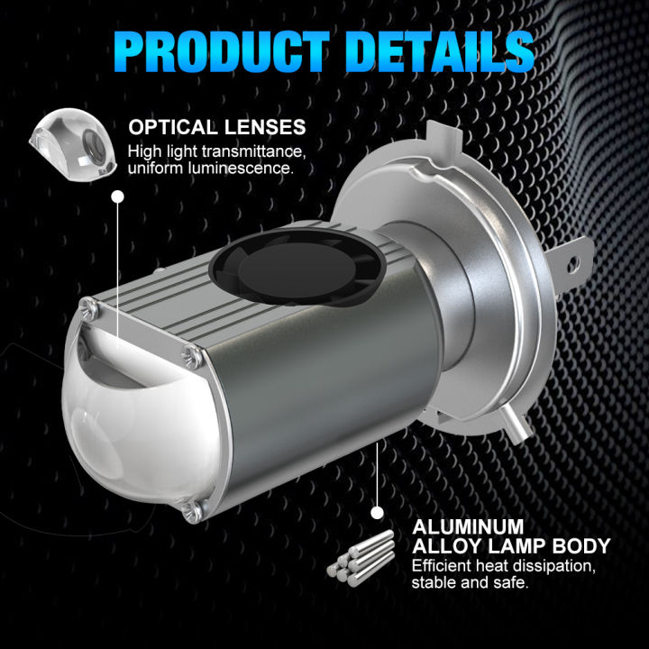 XSTORM%20H4%20LED%20Projector%20Lens%20Headlight%20Bulbs%2012000LM%206000K%20BA20D%20Motorcycle%20Lights%203570%20Chips%20Headlamp%20Fog%20Light%20With%20Fan%20-%20Image%206