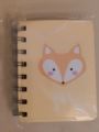 mini notebook spiral diary hard paper cute cartoon pattern easy to carry. 