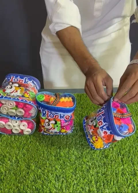 Educational Building Blocks – 51 Pcs Construction Set for Kids – Safe ...