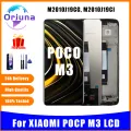 Original LCD For Xiaomi POCO M3 Display Touch Screen Digitizer For Xiaomi Poco M3 LCD With Frame Replacement Part. 