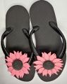 slippers Women flip flop slippers multicolor flowers flat rubber casual sandals youth fashion. 