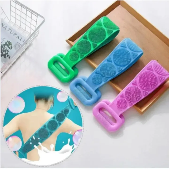 1PCS%20Silicone%20Bath%20Scrubber%20Back%20Massage%20Exfoliating%20Sponge%20Shower%20Brush%20Body%20Wash%20Removal%20Soft%20Bathroom%20Bath%20Brush%20-%20Image%202