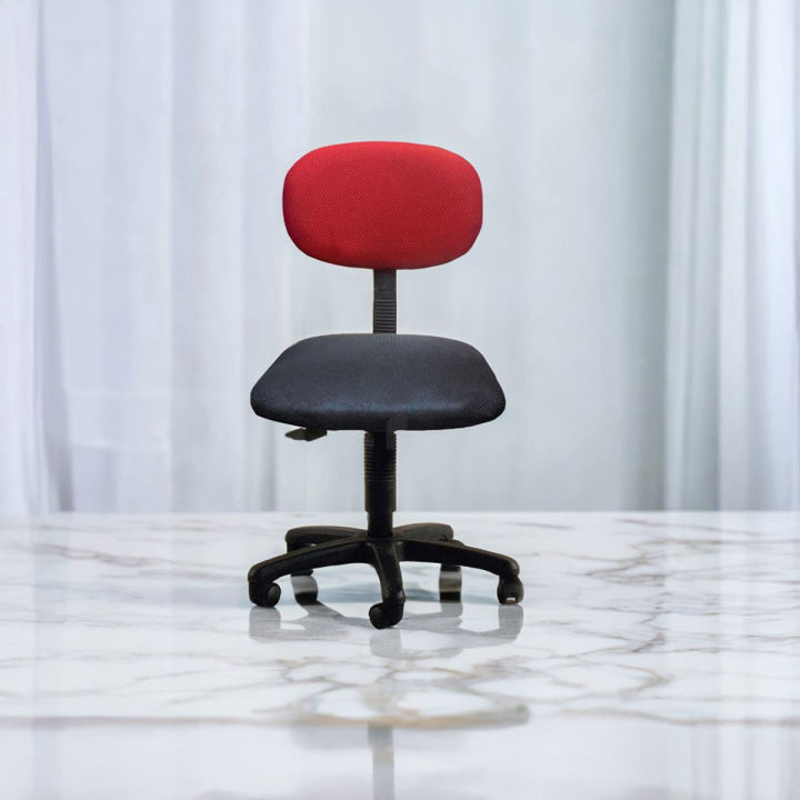 Armless Swivle Typist Chair for Office/Home Office-Mesh Fabric
