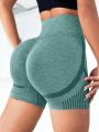 Women Yoga Shorts High Waist Workout Shorts Fitness Yoga Lift Butt Fitness Ladies Yoga Gym Running Short Pants Sportswear. 