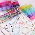 24 Grid 3mm Premium Glass Rice Beads Set 5200pcs Tiny Seed Beads Box Kit for Bracelet Necklaces Jewelry Making DIY Craft Beading.