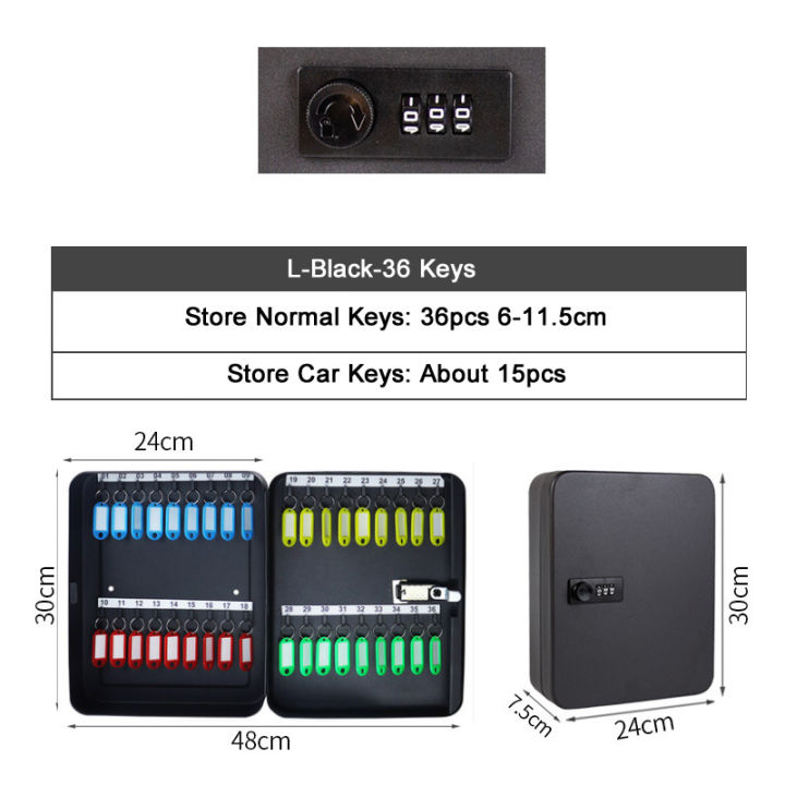 Key%20Safe%20Box%20New%20Multi%20Keys%20Storage%20Box%20Password%20Spare%20Car%20Keys%20Storage%20Organizer%20Box%20for%20Home%20Office%20Factory%20Store%20Use%20-%20Image%208