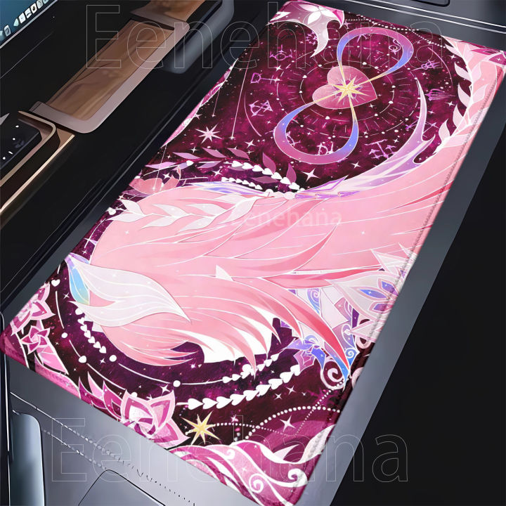 Cyrene Castorice Phainon Honkai Star Rail Mousepad Game Computer Gaming Keyboard  Mouse Pad PC Office HD Printing Desk Mat