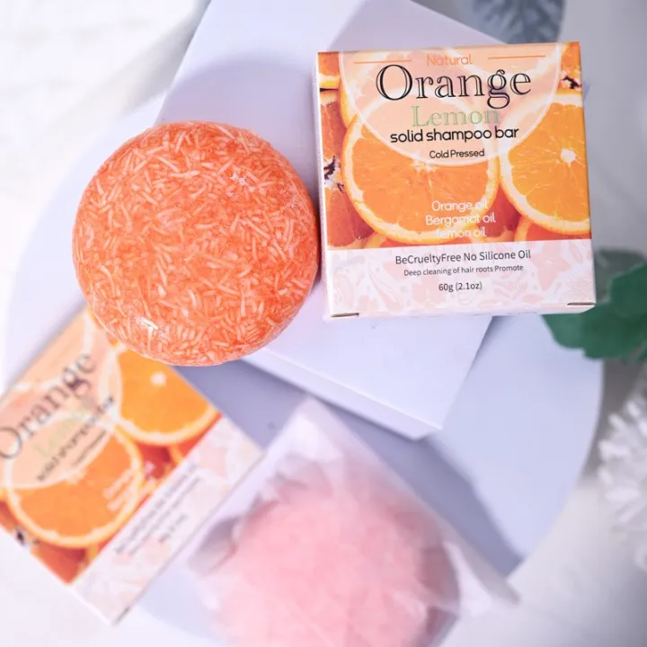 60g%20Natural%20XF%20Organic%20Sweet%20Orange%20Extract%20Shampoo%20Bar%20Moisturizing%20Strong%20Cleaning%20Solid%20Shampoo%20-%20Image%204