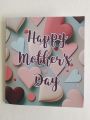 Mother's day mini cards pack of 5 size 5x5 cm. 