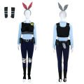 Zootopia Judy Rabbit Cosplay Costume Anime Figure Nick Fox Woody Cartoon Cosplay Rabbit Judy Police Officer Halloween Clothes. 