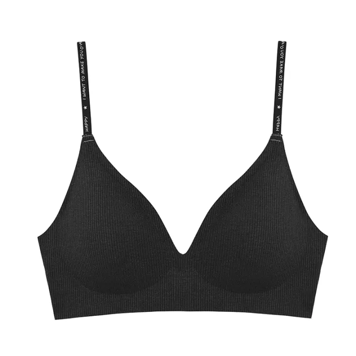 FINETOO%20Women%20Wireless%20Bra%20Deep%20V%20Padded%20Bralette%20S-XL%20Trendy%20Stripe%20Knitting%20Bras%20%20Ladies%20Brassiere%20Solid%20Underwear%206%20Color%20-%20Image%207