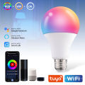 Tuya Smart WiFi LED Light Bulb E27 LED Lamp 10W RGB Dimmable Smart Bulb Smart Life APP Voice Control Alexa Google Home 220V 110V lightify. 