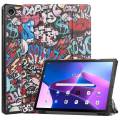 For  Xiaoxin Pad 2022 10.6" Tab M10 Plus 3rd Gen Case TB128FU TB125FU Funda Tablet Tri-Fold Magnetic Stand Cover+Film+Pen. 