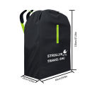 Baby Stroller Universal Dust Bag Organizer Pram Travel Bag with Shoulder Kindergarten Carts Accessories Walker Cribs Bags. 