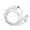Type C Earphones Headset Type C Device In Ear Headphones Support Phone Calling. 