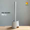 IKEA toilet brush with storage white/black bolmen. 