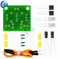 DIY Kit 5MM LED Simple Flash Light Circuit Simple flashing Leds Circuit Board Kits Electronic Production Suite Parts. 