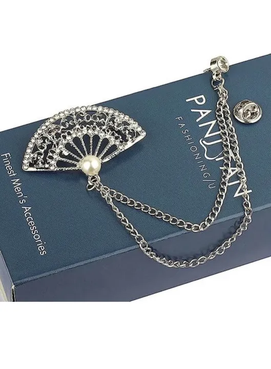 Men's%20suit%20retro%20wing%20brooch%20korean%20chain%20collar%20pin%20suit%20flower%20pin%20brooch%20For%20Men%20-%20Image%204