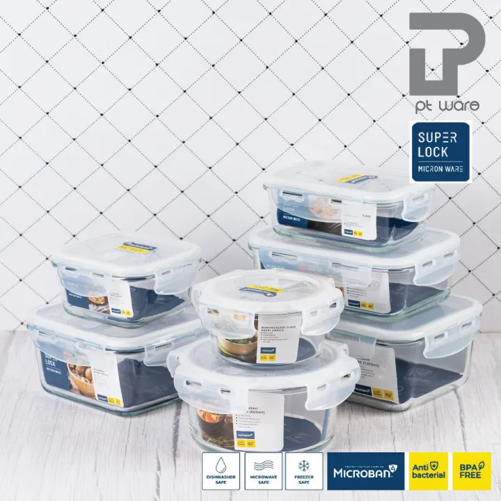 Superlock%20micronware%20high%20temperature%20heat%20preservation%20glass%20box%20food%20storage%20lid%20vacuum%20lock%20borocilicate%20glass%20-%20Image%202