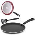 Induction base Nonstick Dosa Tawa with Spoon. 