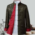 Men Chinese Dragon Shirt Kung Fu Coats China New Year Tang Suit Traditional Chinese Clothing For Men Jackets Hanfu Men Clothing. 