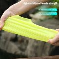 2pcs Waterproof Non-slip Silicone Shoe High Elastic Wear-resistant Unisex Rain Boots for Outdoor Rainy Day Reusable Shoe Cover.