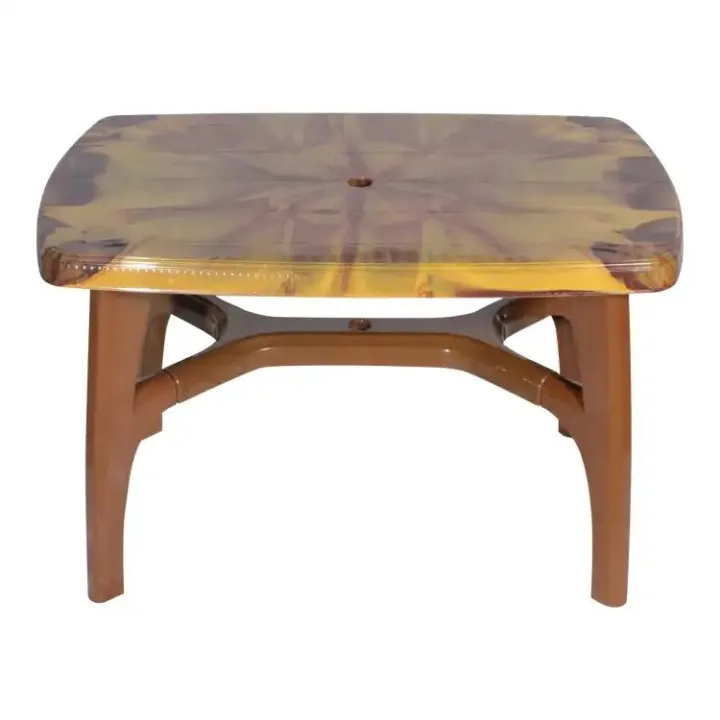 Bagmati%20Plastic%20Rectangular%20Shape%20Dining%20Set%20With%204%20Pcs%20Chair%20-%20Image%203