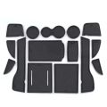 for Honda Civic 2022 11th Anti-Slip Gate Slot Mat  Door Groove Pad Cup Holder Coaster Car Interior Accessories. 