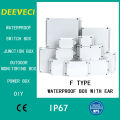 IP67 Waterproof Enclosure Plastic Box Electronic Project Outdoor Instrument Electrical Project Box Junction Housing with ears.