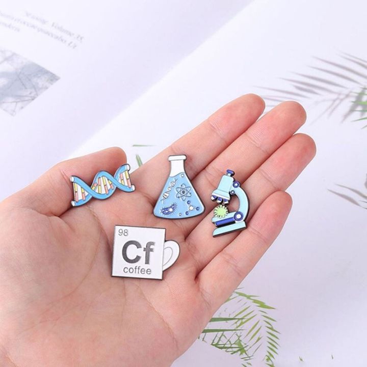 4pcs%20Science%20Enamel%20Pin%20Microscope%20Beaker%20Chemical%20Molecular%20DNA%20Biological%20Experimental%20Tool%20Metal%20Brooches%20Badges%20for%20Backpack%20-%20Image%203