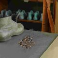 20 Pcs Button Fastener Shoe Boots DIY Buckle Travel Child Shoelace Hook Repair Kit Brass Buttons Hooks with Gasket. 