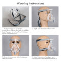 RESOXY Full Face CPAP Mask Sleep Apnea Mask with Headgear Compatible with CPAP,Bipap,Apnea Machine Full Face Resporator Mask. 