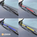 For Honda Civic 10 2016-2019 2017 2018 2pcs Front Windshield Windscreen Wiper Blades Red Blue.