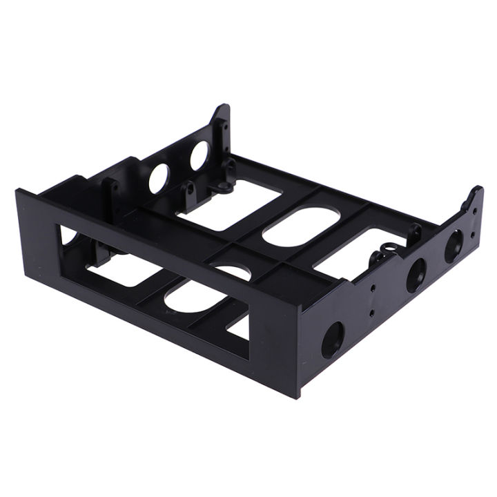Black%203.5"%20to%205.25"%20drive%20bay%20computer%20pc%20case%20adapter%20mounting%20bracket%20-%20Image%203