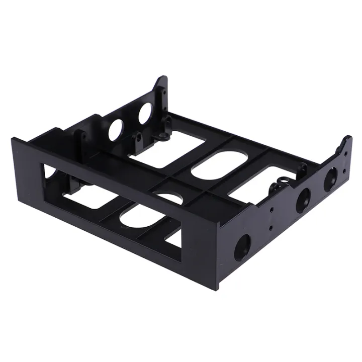 Black%203.5"%20to%205.25"%20drive%20bay%20computer%20pc%20case%20adapter%20mounting%20bracket%20-%20Image%203