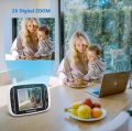 HelloBaby HB32 3.2 Inch Digital Wireless TFT LCD Video Baby Monitor with Digital Camera Night Vision Temperature Monitoring and 2-Way Talkback System (White). 