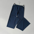 Women's Cross Waist Flare Pants - Booty Lifting Yoga Tights with Ruffle Detail, Quick Dry Wide Leg for Fall Workouts. 