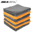 Microfiber Cleaning Towel 1/3/6/9pcs Micro Fiber Wash Towels Extra Soft for Car Home Cleaning Drying Cloth Car Wash Rags 40x40CM.