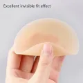 1 Pair Reusable Breast Petals Nipple Cover Invisible Petal Adhesive Strapless Backless Stick on Bra Silicone Breast Patch. 