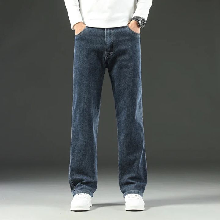 KUBRO%202025%20New%20Autumn%20and%20Winter%20Men's%20Jeans%20Loose%20Comfortable%20Straight%20Business%20Casual%20Versatile%20Wide-leg%20Business%20Trousers%20-%20Image%207