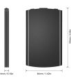 Voice Recording Device, Small Voice Recorder 32GB with 1500 Hrs Storage Capacity, 24 Hours Continuous Recording, Portable Audio Recorder Dictaphone with for Meeting Lecture (3.5mm Earphone Included). 