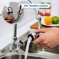 Kitchen Sink Flexible Shower Neck with Two Modes, Flexible Faucet Shower Spray. 