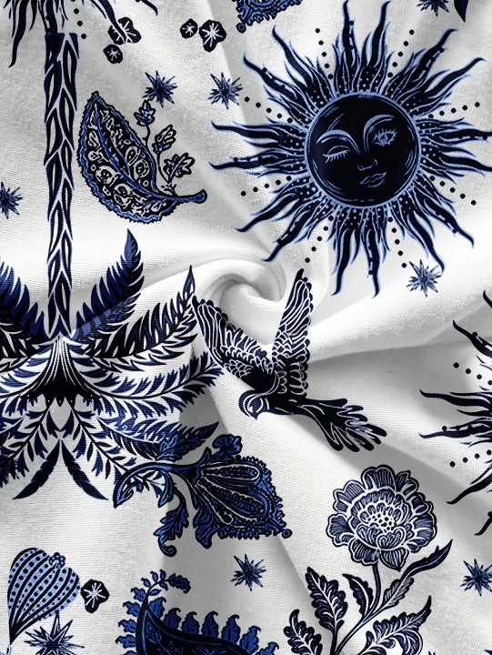 Women's%20Summer%20Vacation%20Coconut%20Tree%20and%20Sun%20God%20Cashew%20Print%202-Piece%20Set,%20Suitable%20for%20Vacation,%20Summer,%20and%20Fashionable%20Spring%20-%20Image%204