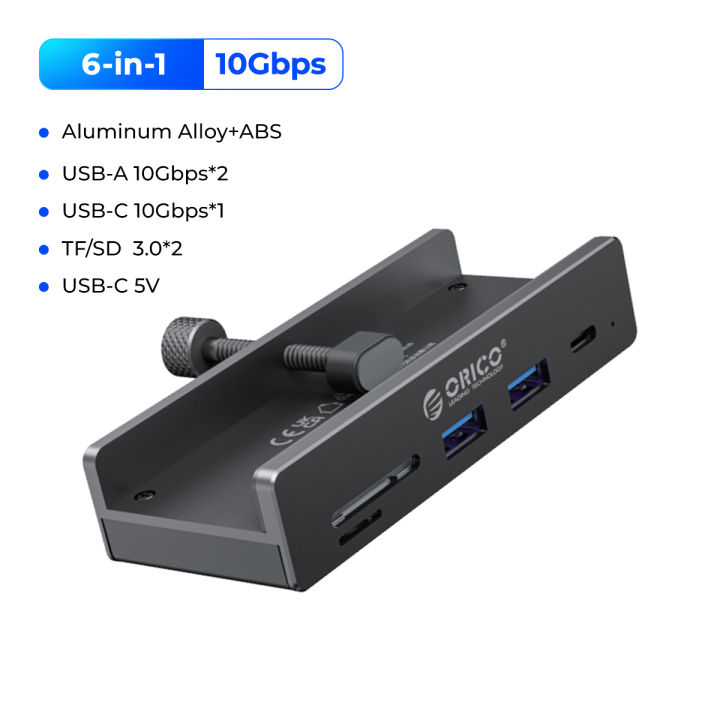ORICO-USB%203.2%20Hub%206-Port%20Expansion%20with%20Power%20Connector%2010Gbps%20Protocol%20High-Speed%20Transmission%20SD,%20TF%20Card%20Fast%20Reading%20-%20Image%207
