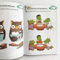 Focus Training, Find Different, Find Different Game Books, Visually Discover Big Challenges, Fun Books and Picture Book.