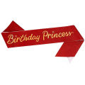 Glitter Birthday Princess Sash Birthday Sashes for Girls Women 16th 18th 21st 30th 40th Happy Birthday Party Decoration Supplies. 