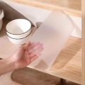 Water Drop Pattern Kitchen Cabinet Liner Eva Waterproof Refrigerator Mat Placemat Non-Sticky Easy to Clean Drawer Liner Moisture-Proof and Mildew-Proof.
