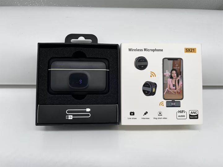 SX21%20Wireless%20Microphone%20Copy%20of%20Hollyland%20Lark%20M2.%20Interview,%20Live%20Broadcast,%20Audio%20Video%20Recording%20Clip%20on%20Collar%20Microphone.%20Noise%20Reduction%20Lavalier%20Lapel%20Mini%20Microphone%20-%20Image%203