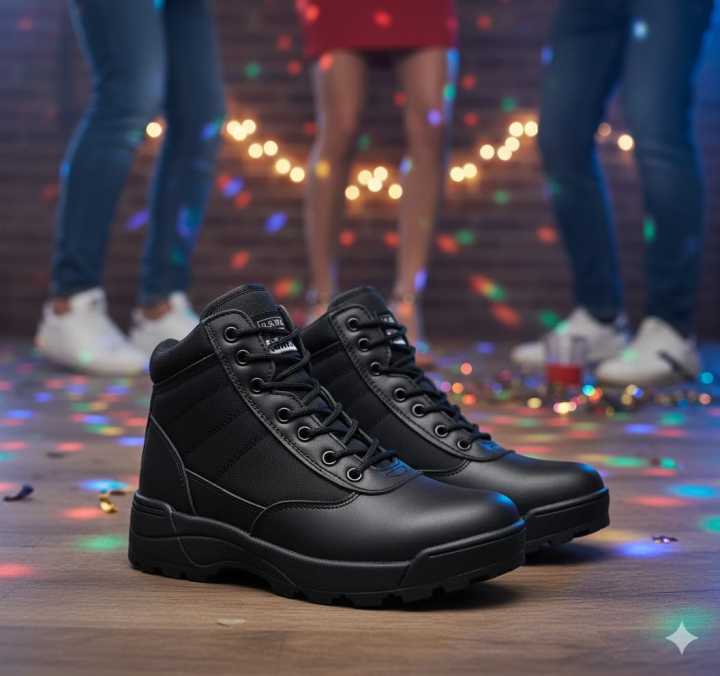 swat%20Work%20Men's%20Sublite%20Cushion%20Tactical%20Mid%20Cut%20Soft%20Toe%20Shoe%20Black%20Military%20Boot%20-%20Image%208